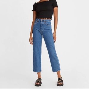 Levi Ribcage Straight Ankle Women’s Jeans
